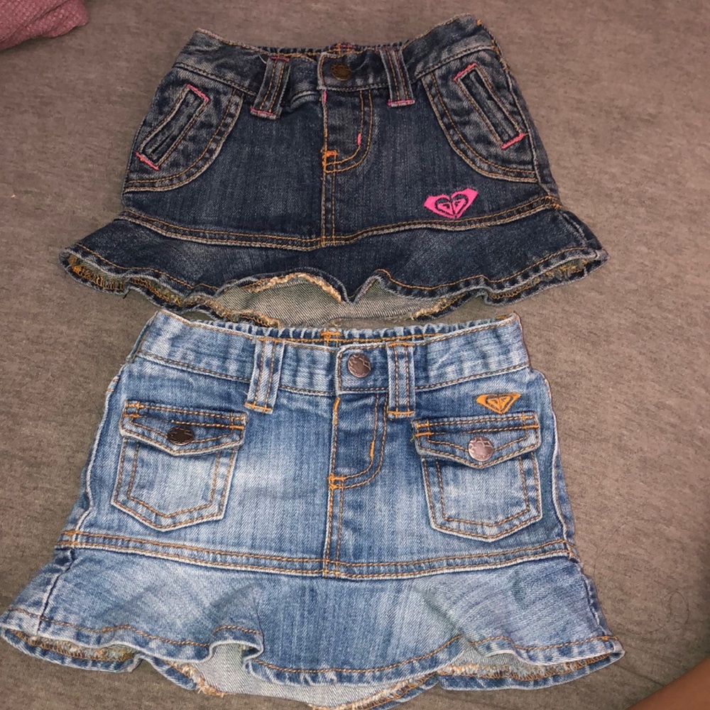 Roxy baby skirts